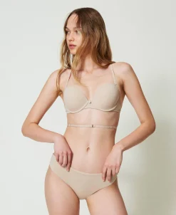 Soutien-gorge Push-up Do Nageur En Charmeuse
