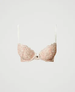 Soutien-gorge Push-up En Tulle Animalier