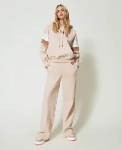 Sweat à Capuche Et Pantalon Palazzo