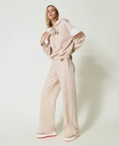 Sweat à Capuche Et Pantalon Palazzo
