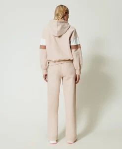 Sweat à Capuche Et Pantalon Palazzo