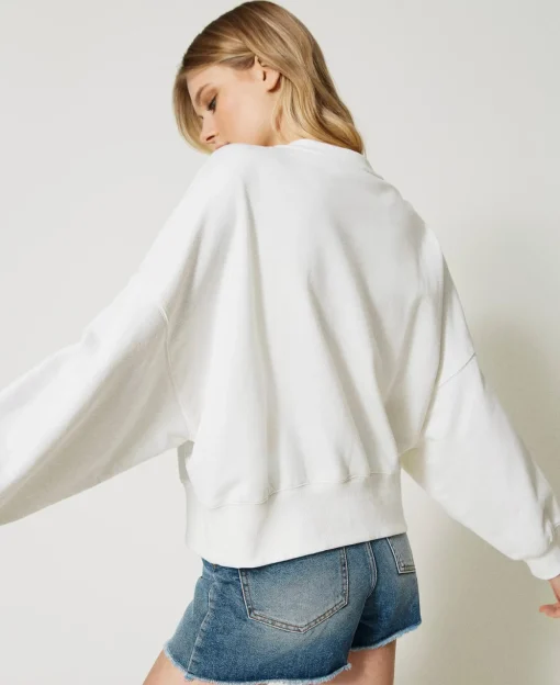 Sweat-shirt Avec Logo Oval T Floral