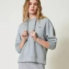 Sweat-shirt Oversize Avec Charm Oval T