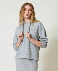 Sweat-shirt Oversize Avec Charm Oval T