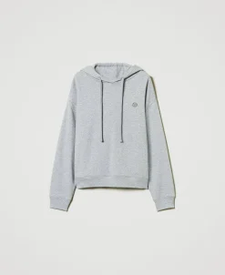 Sweat-shirt Oversize Avec Charm Oval T