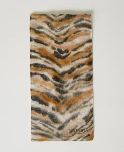 Étole Avec Imprimé Animalier