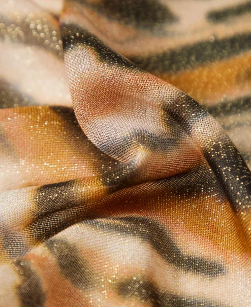 Étole Avec Imprimé Animalier