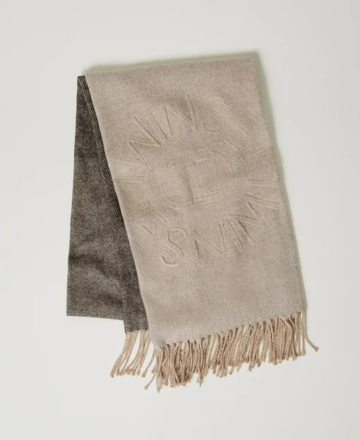 Étole En Drap Avec Franges
