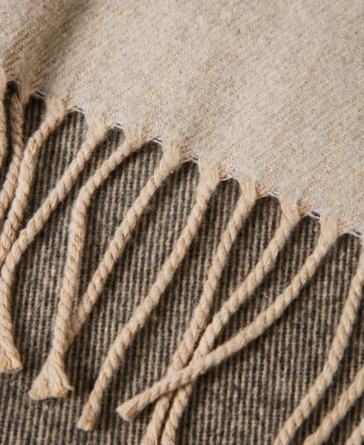 Étole En Drap Avec Franges