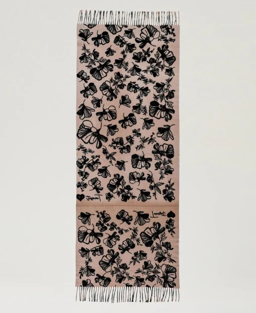 Étole En Drap Floral