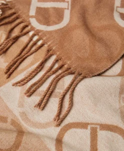 Étole En Drap Jacquard Avec Oval T
