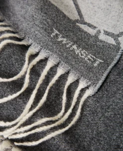 Étole Jacquard Avec Oval T