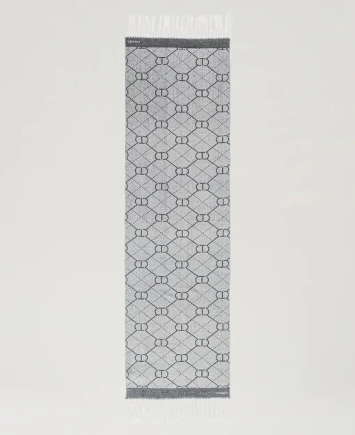 Étole Jacquard Avec Oval T
