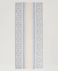 Étole Jacquard Avec Oval T