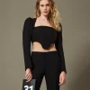 Top Bustier Avec Broderie