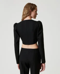Top Bustier Avec Broderie