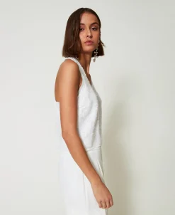 Top Débardeur Avec Sequins All-over