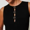 Top Double Usage En Maille Avec Oval T