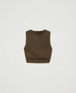 Top En Maille Avec Lurex