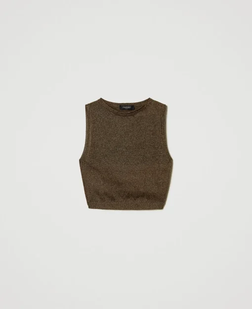 Top En Maille Avec Lurex