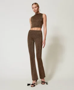 Top En Maille Avec Lurex