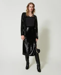 Top En Satin Et Tulle