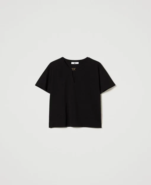 T-shirt Avec Barrette Cœur