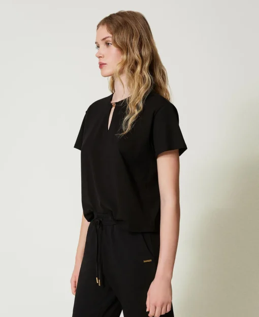 T-shirt Avec Barrette Cœur