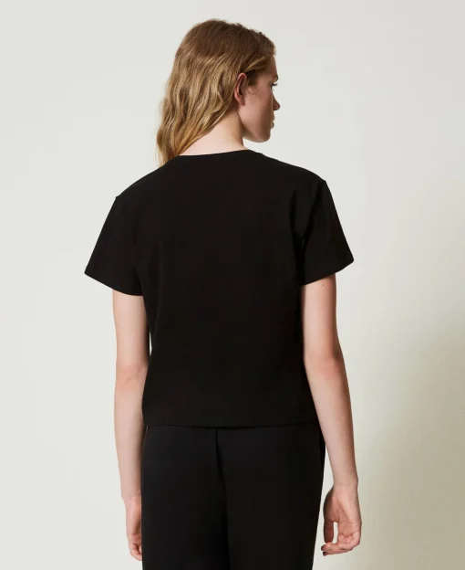 T-shirt Avec Barrette Cœur