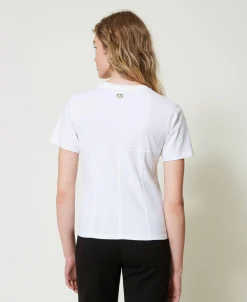 T-shirt Avec Construction Bustier