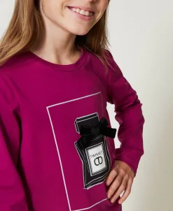 T-shirt Avec Imprimé Et Paillettes