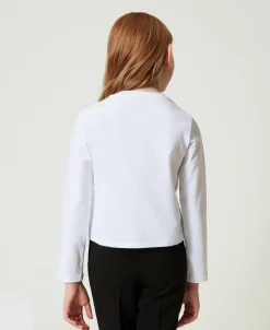 T-shirt Avec Logo Imprimé Pailleté