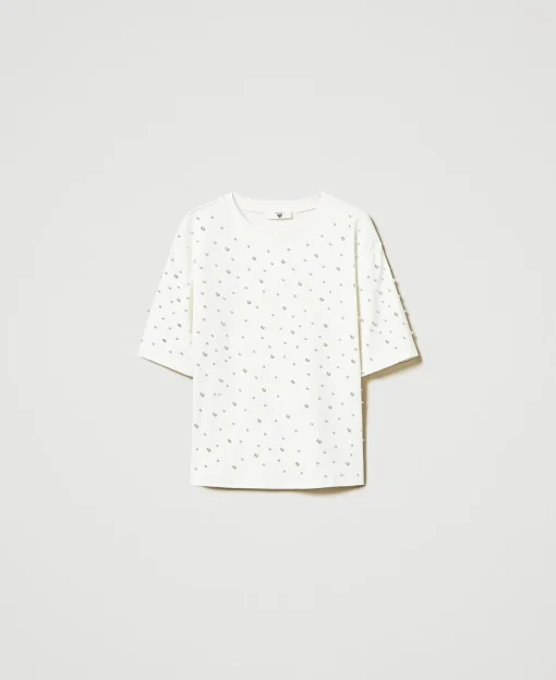 T-shirt Avec Perles