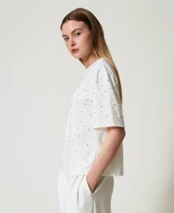 T-shirt Avec Perles