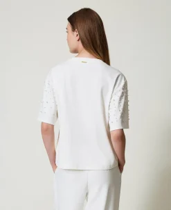 T-shirt Avec Perles
