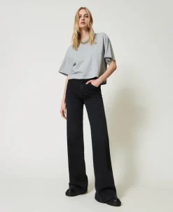 T-shirt Chiné Avec Oval T